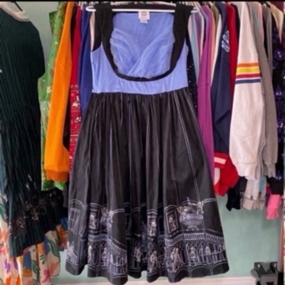 Disney parks x her universe haunted mansion ballroom ghosts dress shop dress S